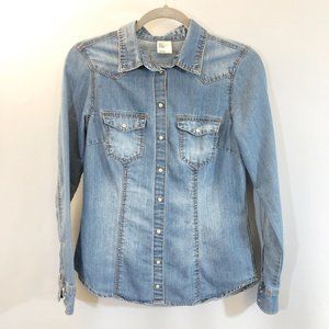 Button Up Demin Shirt